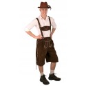 Lederhose Jupp lang bruin