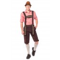 Lederhose Johann lang 3 delige set