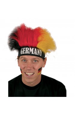 Haarband en Pruik Duitsland / One-size