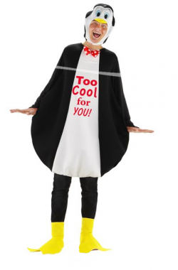 Apres-ski Pinguin kostuum 3-delig (One-Size)